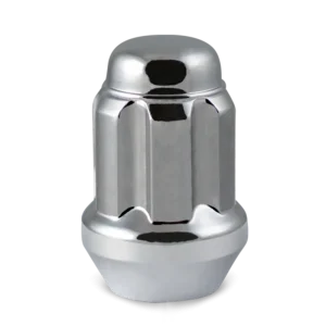 RHI Automotive 7/16″ Closed End Spline 5 Lug 1.38″ Chrome 20 Lug Nuts 1 Key (8742K5-C)