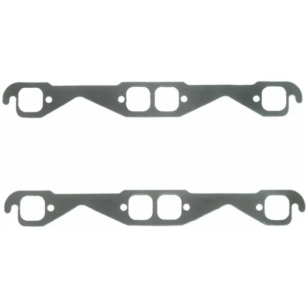 Fel-Pro High Performance Square Port Perforated Steel Core Exhaust Manifold Gasket Set – 1404