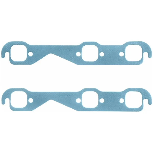 Fel-Pro High Performance Square Port Perforated Steel Core Exhaust Manifold Gasket Set – 1402
