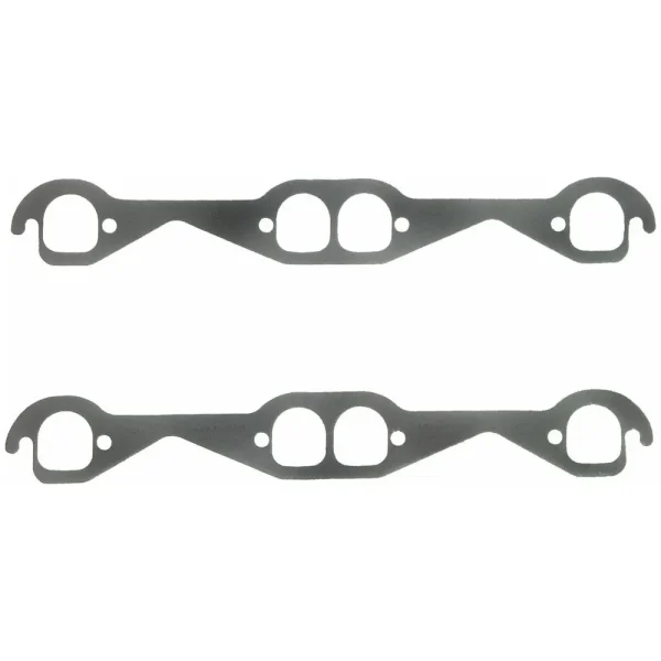 Fel-Pro High Performance D-Shape Port Perforated Steel Core Exhaust Manifold Gasket Set – 1406
