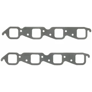 Fel-Pro High Performance Square Port Perforated Steel Core Exhaust Manifold Gasket Set – 1410