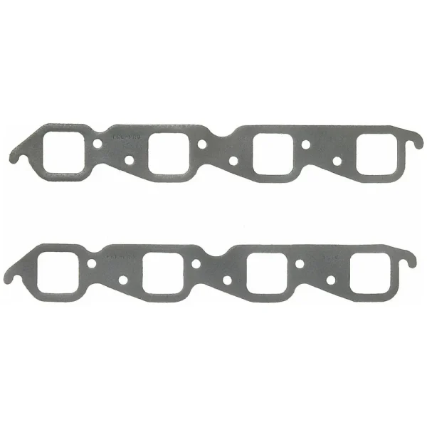 Fel-Pro High Performance Square Port Perforated Steel Core Exhaust Manifold Gasket Set – 1410