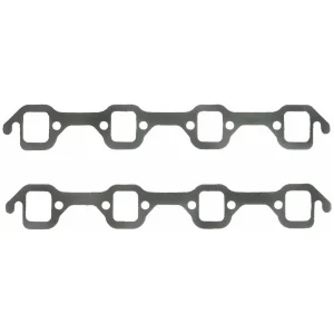 Fel-Pro High Performance Rectangle Port Perforated Steel Core Exhaust Manifold Gasket Set – 1415