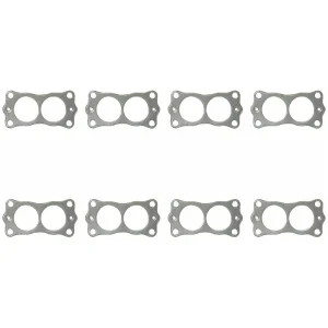 Fel-Pro High Performance Round Port Graphite, Multi-Layer Steel (MLS) Exhaust Manifold Gasket Set – 1421