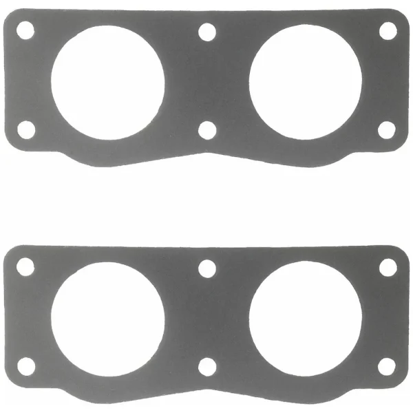 Fel-Pro High Performance Round Port Perforated Steel Core, Anti-Stick Coating Exhaust Manifold Gasket Set – 1435
