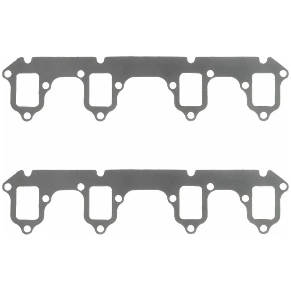 Fel-Pro High Performance Rectangle Port Perforated Steel Core Exhaust Manifold Gasket Set – 1442