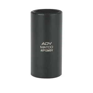 1/4″ DRIVE 13MM METRIC 6 POINT MID-LENGTH IMPACT SOCKET
