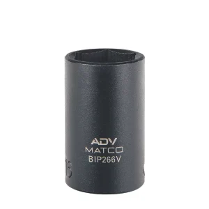 3/8″ DRIVE 13/16″ SAE 6 POINT MID-LENGTH IMPACT SOCKET