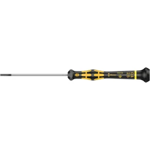 Wera 05030104001 1578 A ESD Kraftform Micro Screwdriver for Slotted Screws