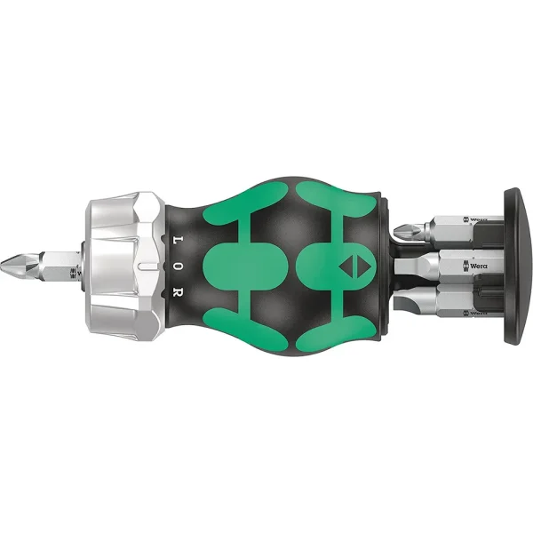 Wera Kraftform Kompakt Stubby RA 4 – Stubby Ratchet Screwdriver (05008886001)