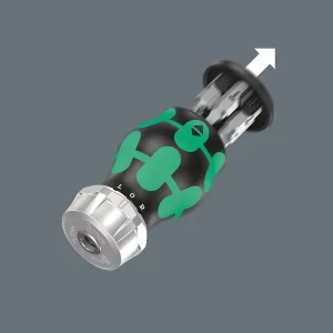 Wera Kraftform Kompakt Stubby RA 4 – Stubby Ratchet Screwdriver (05008886001) - view 2