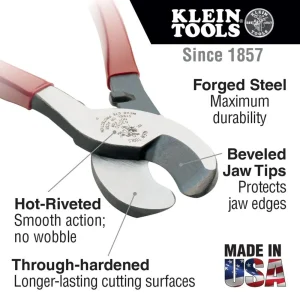Klein J63050 Journeyman High-Leverage Cable Cutter - view 2