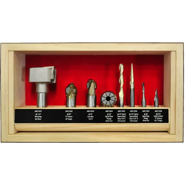 Powermatic PM-RBS CNC Router Bit Set (1797003)