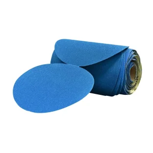 3M 6″ 320+Grit Stikit Blue Abrasive Disc Roll (36210)