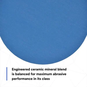 3M 6″ 320+Grit Stikit Blue Abrasive Disc Roll (36210) - view 3