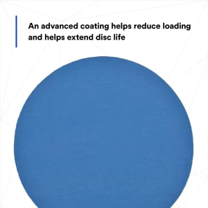 3M 6″ 320+Grit Stikit Blue Abrasive Disc Roll (36210) - view 4