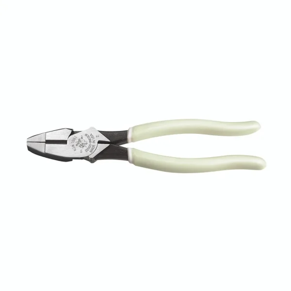Klein Tools D20009NEGLW Hi-Viz Side-Cutting Pliers High Leverage