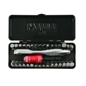 Wiha 1/4″ Ratchet and Bits 35 Piece Set (74996)