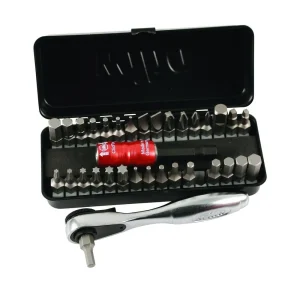 Wiha 1/4″ Ratchet and Bits 35 Piece Set (74996) - view 2