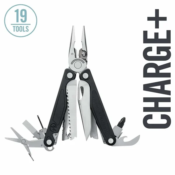 Leatherman 832514 Charge+ 18-in-1 Multi-Tool with Black Nylon Sheath