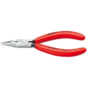 Knipex 5″ Flat Nose Pliers for Precision Mechanics (3731125)