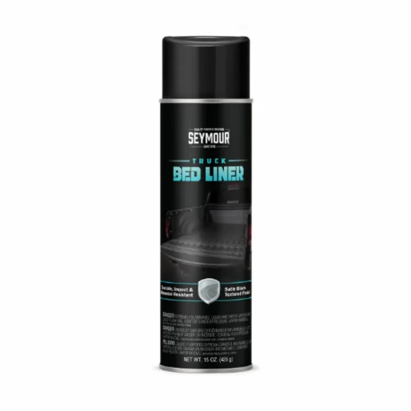 Seymour Paint 20-41 Black Truck Bed Coating, 15 oz
