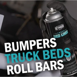 Seymour Paint 20-41 Black Truck Bed Coating, 15 oz - view 2