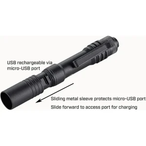 Streamlight Microstream USB Rechargeable Red LED Flashlight (66602) - view 2