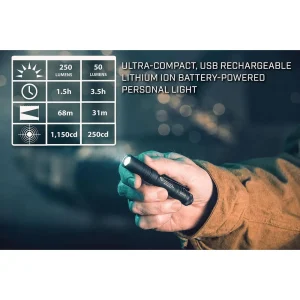 Streamlight Microstream USB Rechargeable Red LED Flashlight (66602) - view 4