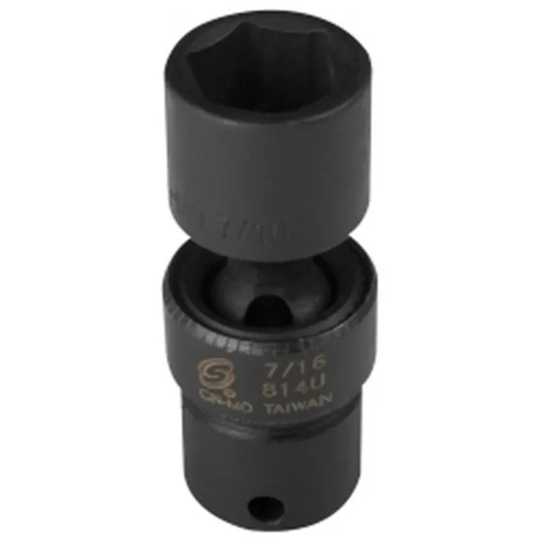 Sunex 1/4″ Drive 6 Point Universal Impact Socket 7/16″ (814U)