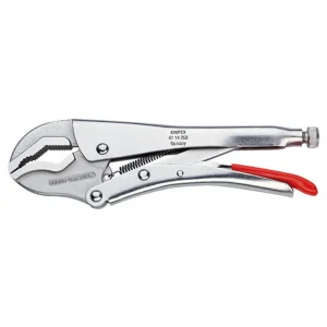 Knipex Grip Pliers, Nickel Plated 10-Inch (4114250)