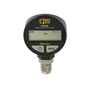 CPS Products Wireless Vacuum Gauge with Digital LCD Display (VG200W)