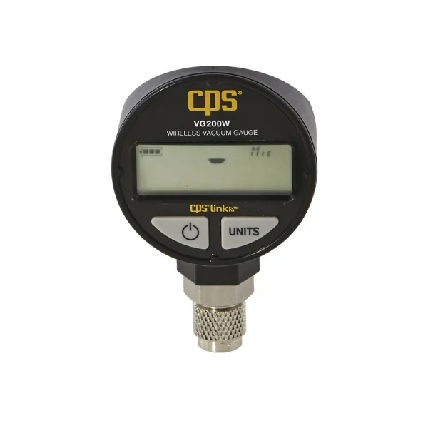 CPS Products Wireless Vacuum Gauge with Digital LCD Display (VG200W)