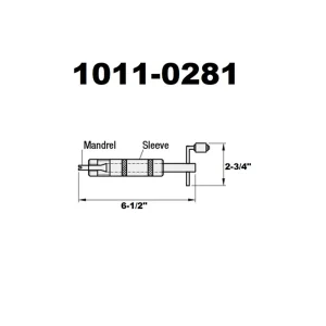 HHIP M12 X 1.75 WIRE THREADING INSERT INSTALLATION TOOL (1011-0281) - view 2