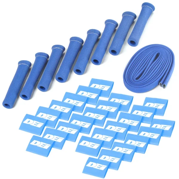 DEI Protect-A-Boot and Wire Kit, Blue 8-Cylinder (10732)