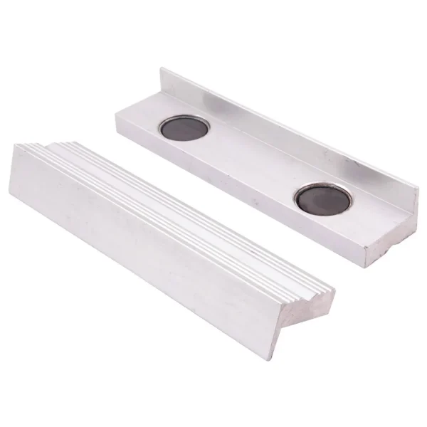 HHIP 4″ X 1″ ALUMINUM SOFT VISE JAWS WITH MAGNET (3900-2145)