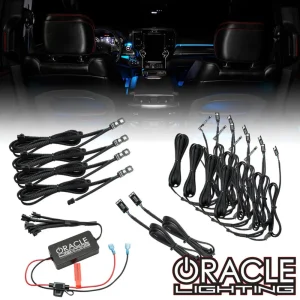 Oracle Lighting 2019-2024 RAM Complete Interior ColorSHIFT® RGB Ambient Lighting Kit (4235-333)