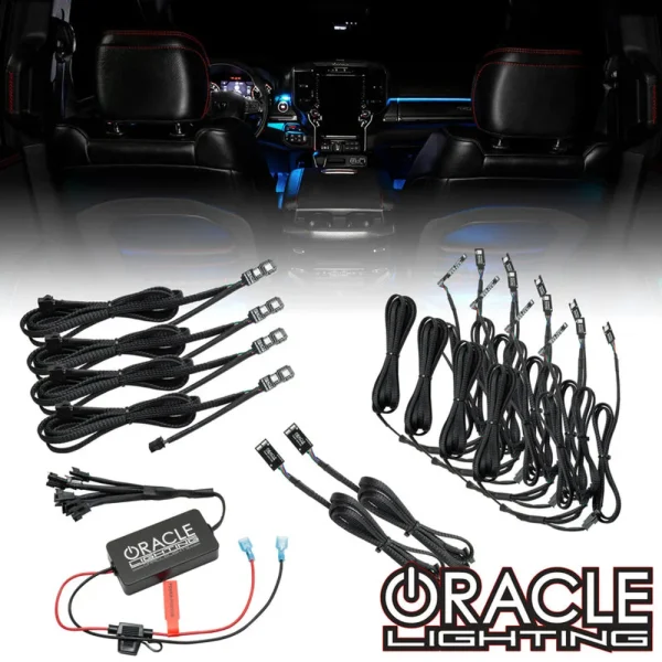 Oracle Lighting 2019-2024 RAM Complete Interior ColorSHIFT® RGB Ambient Lighting Kit (4235-333)
