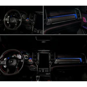 Oracle Lighting 2019-2024 RAM Complete Interior ColorSHIFT® RGB Ambient Lighting Kit (4235-333) - view 2