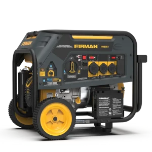 Firman Dual Fuel Portable Generator 10000/8000W Electric Start Wheel Kit 50 ST (H08051) - view 2