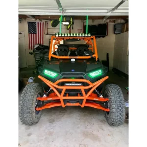 Oracle Lighting 2014-2023 Polaris RZR 900/1000 ColorSHIFT® RGB+A Headlight Halo Kit (1439-332) - view 4