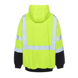 Utility Pro HiVis Soft Shell Safety Full Zip Hooded Sweatshirt - view 4
