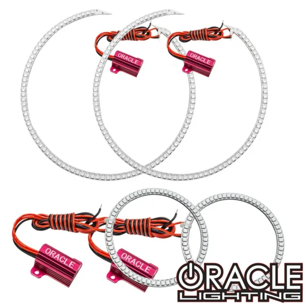 Oracle Lighting 2005-2006 Volkswagen Touareg LED Headlight Halo Kit (2529-001, 2529-003, 2529-330, 2529-333, 2529-334...