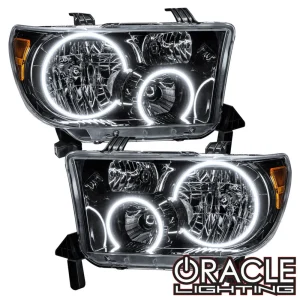 Oracle Lighting 2007-2013 Toyota Tundra Pre-Assembled Headlights – (Black Housing) (7119-001, 7119-330, 7119-333, 711...