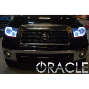 Oracle Lighting 2007-2013 Toyota Tundra Pre-Assembled Headlights – (Black Housing) (7119-001, 7119-3 - view 3