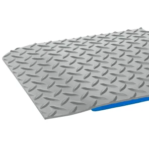 Crown Matting Workers-Delight Deck Plate Ultra 2’x75′ Gray (WDR3424GY-75)