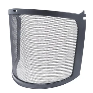 General Electric Black Full Face Mesh Visor Anodized Steel (GH606)