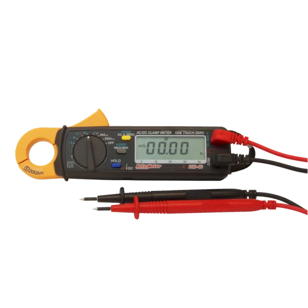 AutoMeter AC/DC Current Clamp Meter, High Resistance (DM-46)