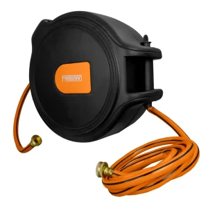 Freeman PWHR1265N 1/2″ x 65′ Retractable Water Hose Reel with Spray Nozzle (PWHR1265N) - view 2