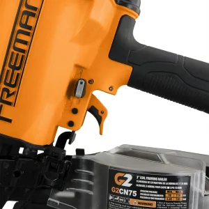 Freeman G2CN75 2nd Generation Pneumatic 15 Degree 3″ Coil Framing Nailer with Adjustable Metal Belt  - view 3